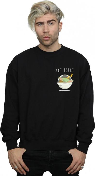Produktbild Star Wars The Mandalorian Not Today Faux Pocket Sweatshirt (XXL)