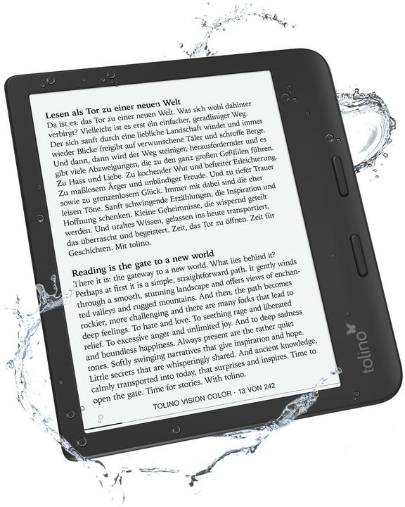 Produktbild tolino Vision Color (7", 32 GB, Schwarz)