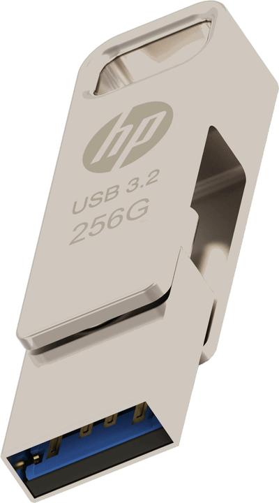 Immagine prodotto HP Unità flash in metallo da 256 GB x206c OTG Type-C (256 GB, USB-C, USB 3.2)