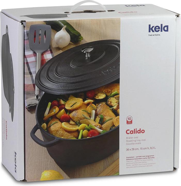Image du produit Kela Calido (36 cm, Cocotte + faitout, Fonte, Émail)