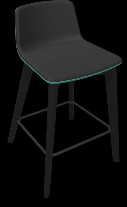Black, Ash stained black, Mint
