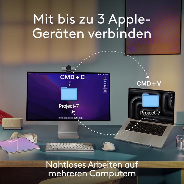 Produktbild Logitech MX Keys S for Mac (DE, Kabellos)