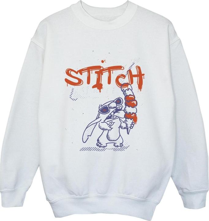 Actual product image Disney Boys Lilo & Stitch Ice Creams Sweatshirt (140, 146)