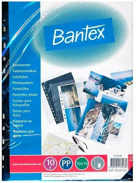Actual product image Bantex Photo bags 10x15 cm black/clear - (10 pcs.) (10 x 15 cm, 10 x)