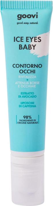 Actual product image Goovi ICE EYES BABY eye cream against bags and dark circles 15 ml (Crème, 15 ml)