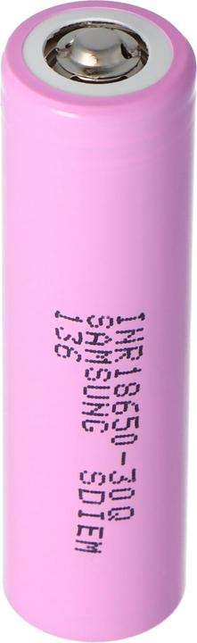 Image du produit Samsung Batterie INR18650-30Q - (15A) Button Top (1 pcs, 18650, 3000 mAh)