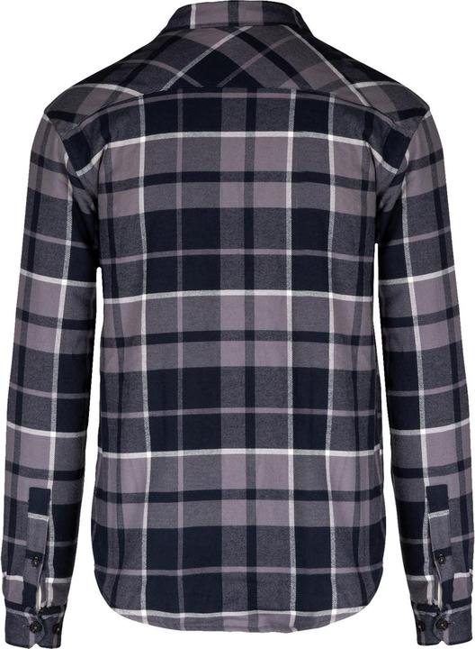 Actual product image Kariban Mens Checked Sherpa Lined Shirt Jacket (XL)