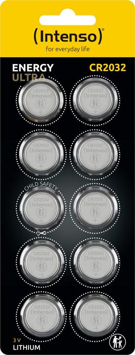 Produktbild Intenso Energy Ultra (10 Stk., CR2032, 220 mAh)