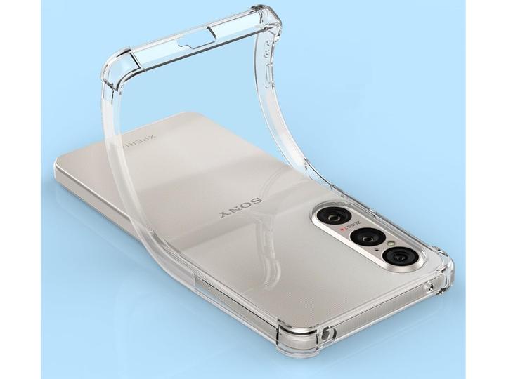 Actual product image Screenguard Sony Xperia 1 VI Cover Crystal Soft Airbag Bumper (Sony Xperia 1 VI)