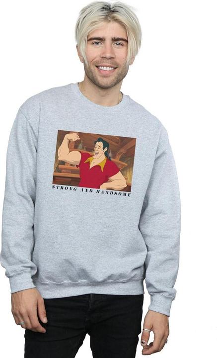 Actual product image Disney Mens Beauty And The Beast Handsome Brute Sweatshirt (XXL)