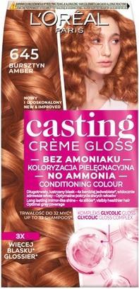 L'Oréal Paris L'OREAL Casting Creme Gloss farba do włosów 645 Bursztyn (645 Amber)