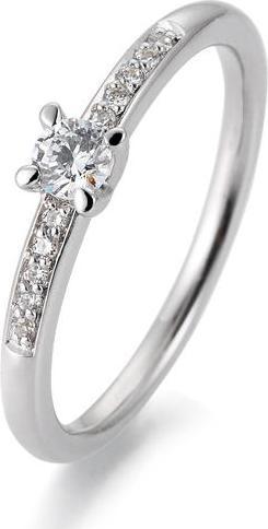 Produktbild Breuning Verlobungsring Pavé (53, 750/18 K Gold)