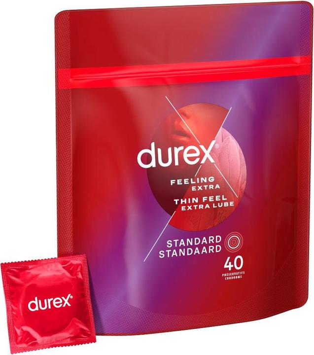 Durex Thin Feel Extra Lube (40 pcs.)