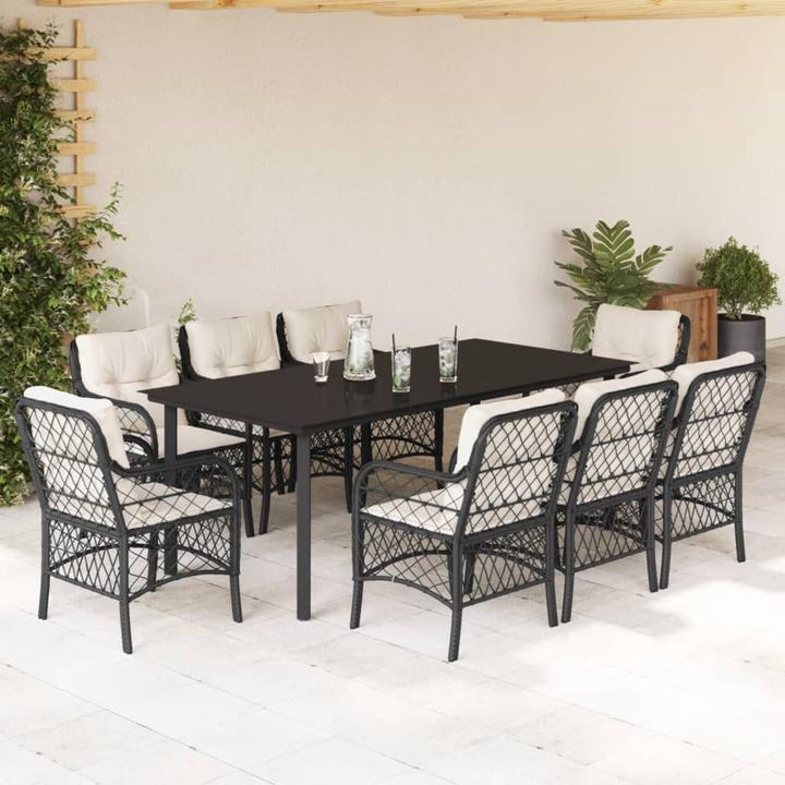 Produktbild VidaXL 10-tlg. Garten-Lounge-Set mit Kissen (200 cm)