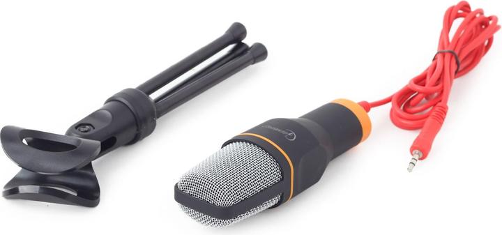 Produktbild Gembird PC-Mikrofon MIC-D-03 Schwarz Kabelgebunden inkl. Stativ (8716309100984)