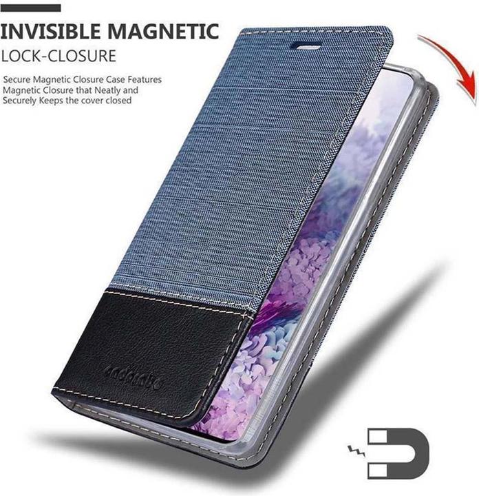 Actual product image Cadorabo Book Jeans Optics Cover (Samsung Galaxy S20+)