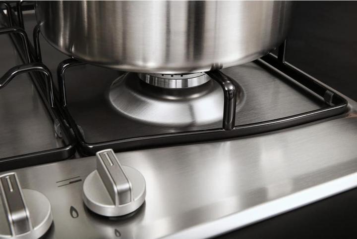 Immagine prodotto Hotpoint PCN 752 T/IX/HAR piano cottura Acciaio inossidabile Da incasso 75 cm Gas 5 Fornello(i)