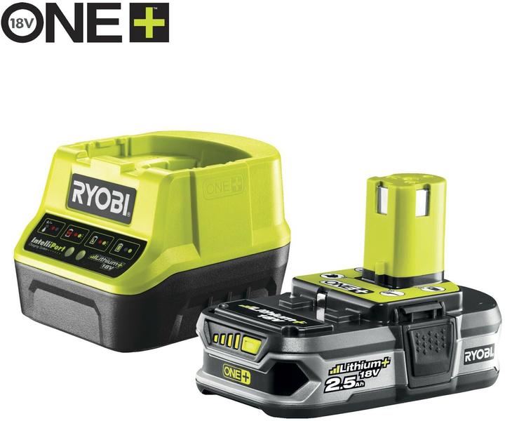 Actual product image Ryobi Battery starter set (18 V)
