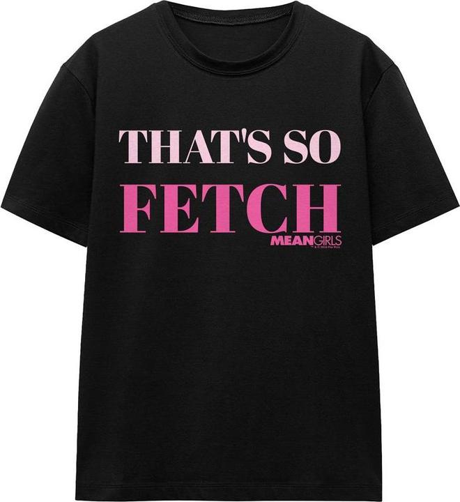 Actual product image Mean Girls Unisex Adult That's So Fetch T-Shirt (M)