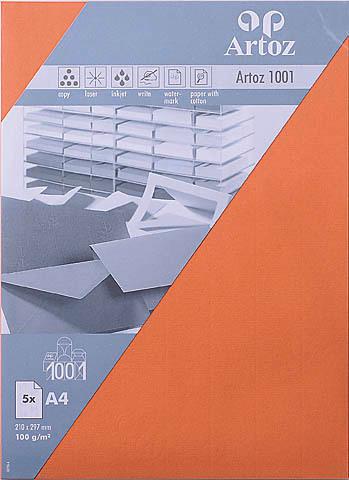 Immagine prodotto Artoz 1001 fiocchi rosso aragosta (100 g/m², 5 x, A4)