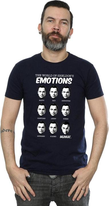 Immagine prodotto Dam Maglietta uomo Emotions Sheldon in cotone (L)