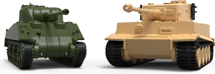 Actual product image Airfix Kit tank set Tiger 1 vs Sherman Firefly 1:72