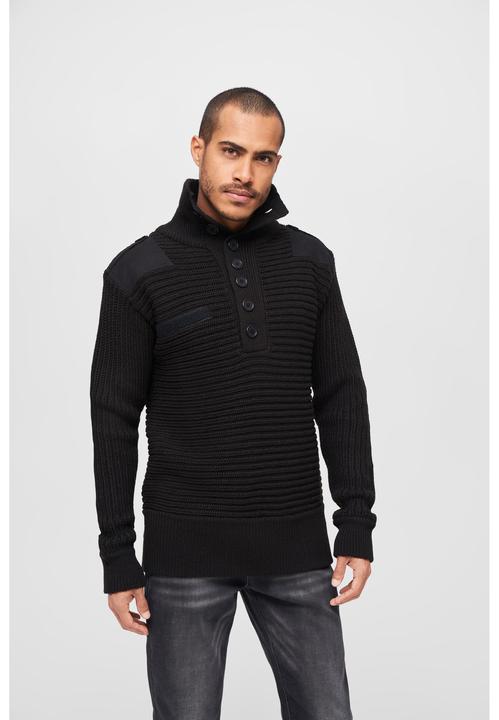 Actual product image Brandit Alpine Pullover size S colour black (S)