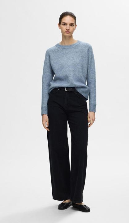 Actual product image Selected Femme Long Sleeve Knit Sweater (XS)
