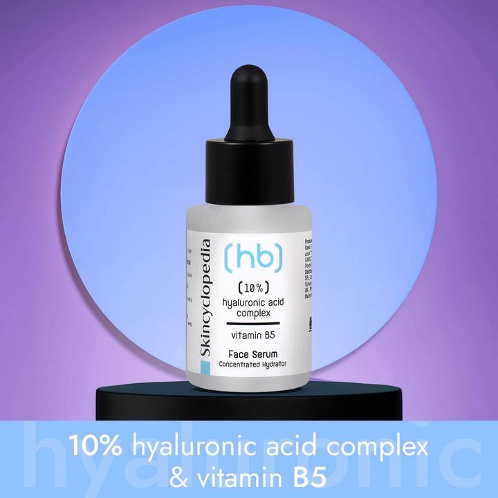 Actual product image Skincyclopedia Face Serum 10% Hyaluronic Acid Complex + B5 (30 ml)