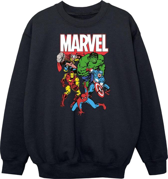 Produktbild Marvel Sweatshirt Jungen Group Shot (152, 158)