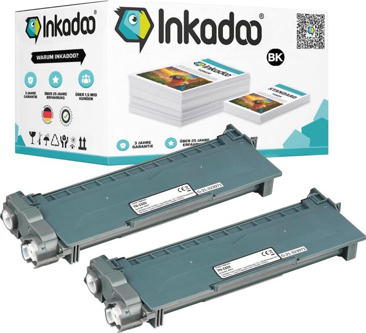 Actual product image Inkadoo Compatible toner for Brother DCP-L 2540 DN approx. 2,600 pages