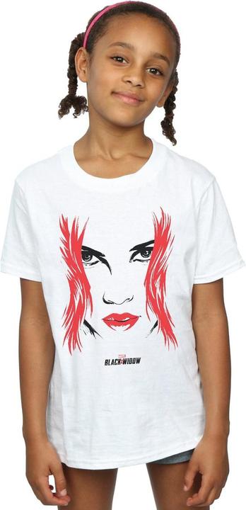 Image du produit - T-shirt BLACK WIDOW MOVIE CLOSE-UP - Fille (104)