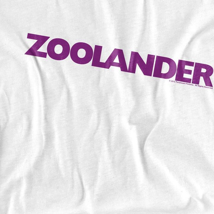 Actual product image Zoolander Mens Logo T-Shirt (XXL)
