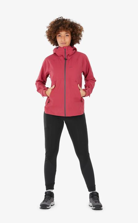 Image du produit Quechua Veste de randonnée imperméable pour femme - MH500 rose (XL)