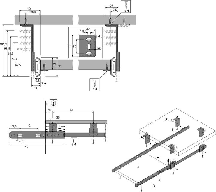 Produktbild Hettich KA 3434