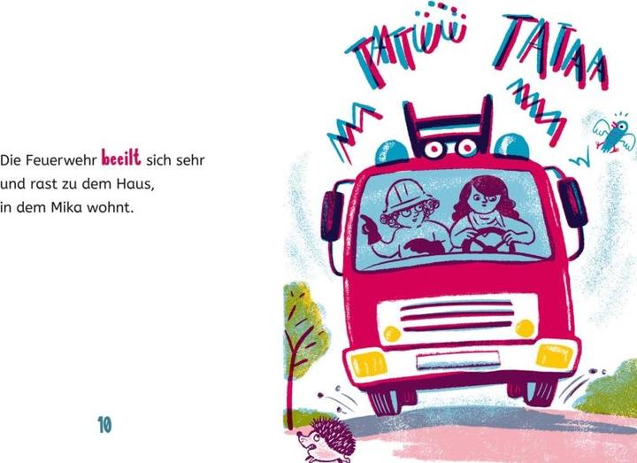 Actual product image The fire brigade comes here naked (Martin Muser, Sabine Wreath, German)