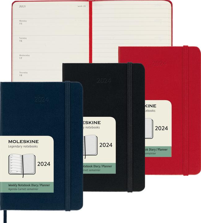 Produktbild Moleskine Taschenagenda (9 x 14 cm, Englisch)
