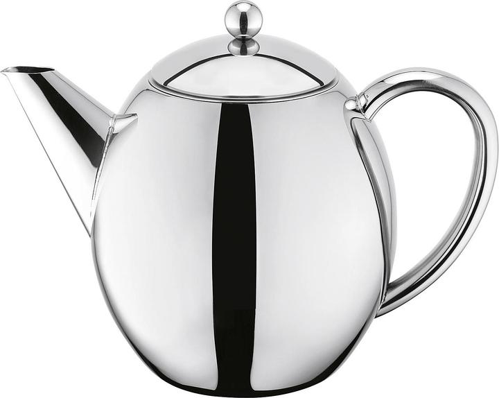 Actual product image Weis Teapot stainless steel double-walled with filter 1.2 litre (1.20 l)