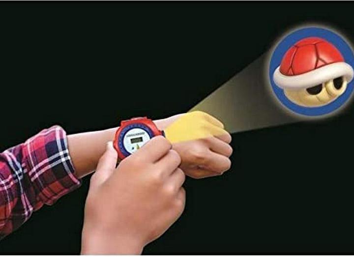 Image du produit Lexibook Horloge de projection numérique au design Mario Kart avec 20 images à projeter