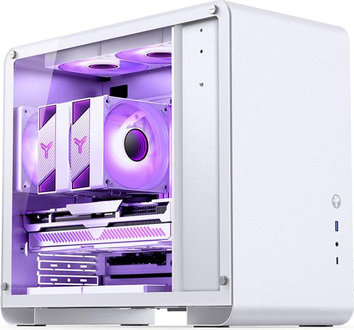 Actual product image Jonsbo U4 Mini Micro ATX case, tempered glass (mATX, Mini-ITX)