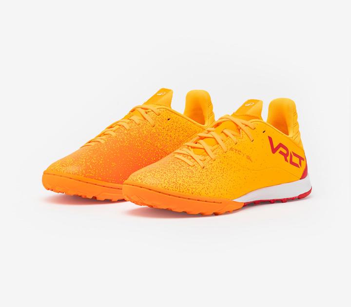 Actual product image Kipsta Damen/Herren Fussball Multinockenschuhe Turf - Viralto I TF orange (44)