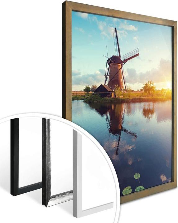 Image du produit Trenddeko Moulin à vent néerlandais (30 x 40 cm)