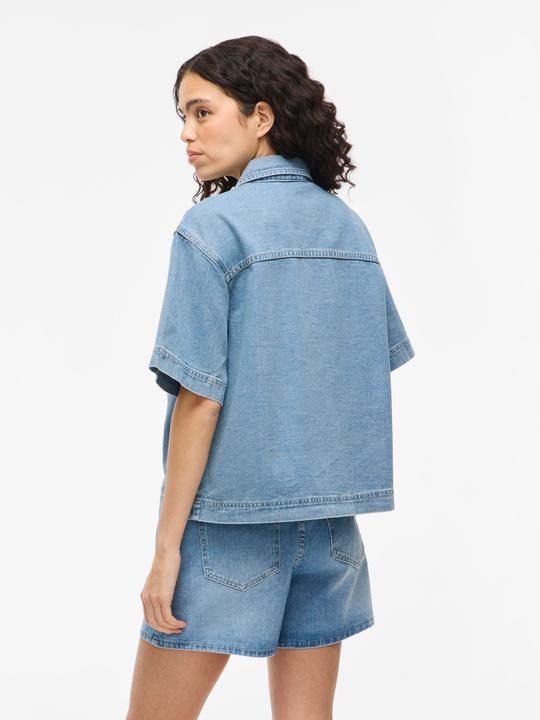 Image du produit Vila VIHIMLA Kurzärmeliges Jeanshemd (42)