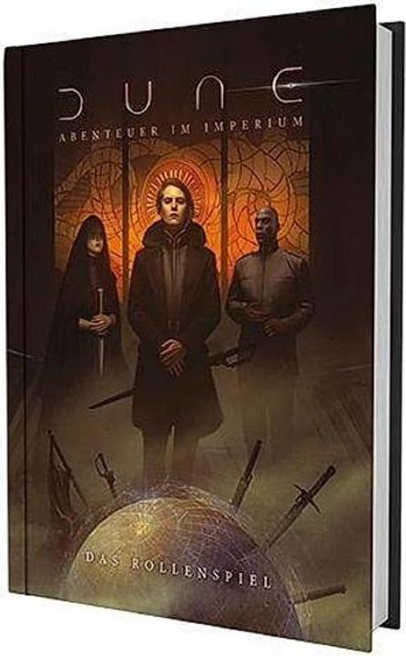 Immagine prodotto US88033 - Dune Il Gioco di Ruolo: Avventure nell'Impero - Regolamento Edizione Regolare (EN-Aus (Tedesco)