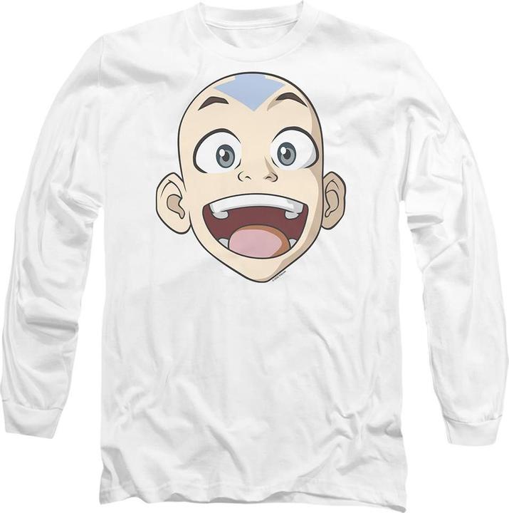 Immagine prodotto Avatar: The Last Airbender Maglietta Aang Big Face Adulto Unisex (L)