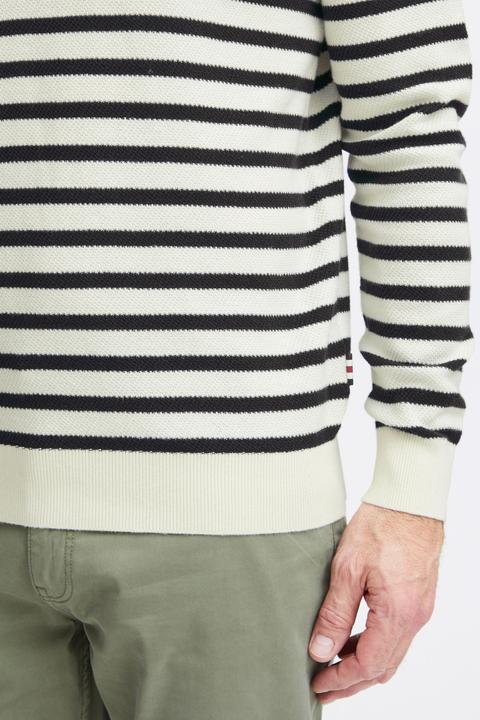 Produktbild FQ1924 FQKyle stripe crew neck knit 21900651 (S)