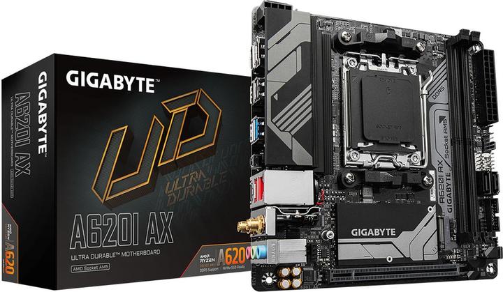 Produktbild Gigabyte A620I AX (AM5, AMD A620, Mini-ITX)
