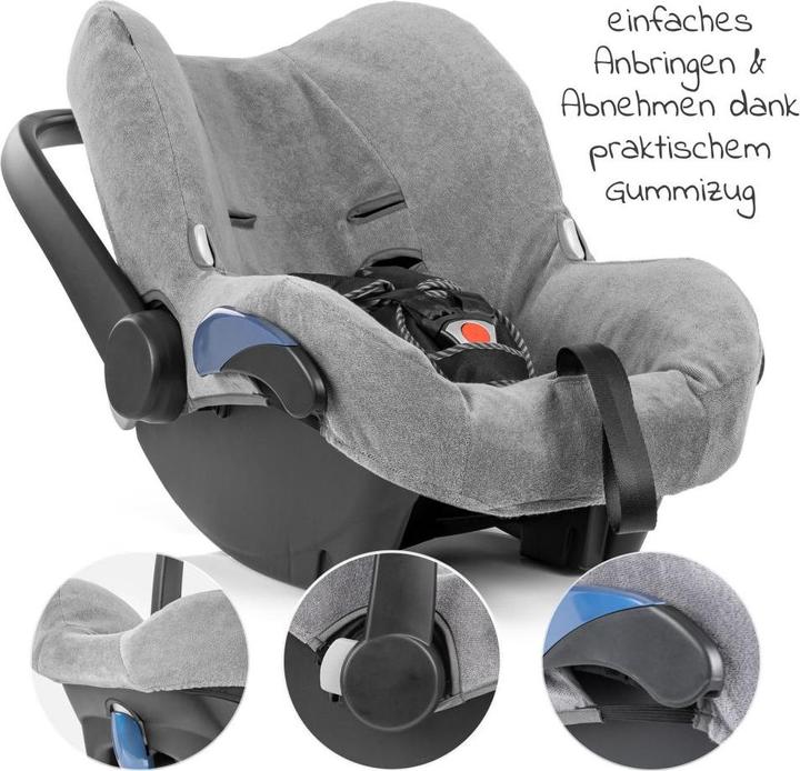 Actual product image Zamboo Summer covers & seat inserts Summer cover for Maxi-Cosi Citi infant car seat - grey