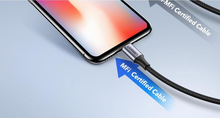 Image du produit Ugreen Câble Lightning vers USB-C 2.0 (1 m, USB 2.0)