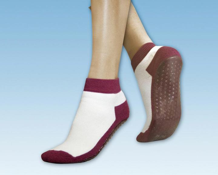 Image du produit Suprima chaussettes antidérapantes bordeaux (39)